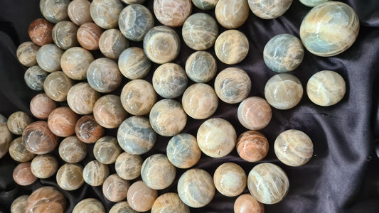 AAA Moonstone spheres  image 0