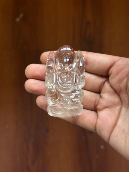 Clear Quartz Ganesha image 4
