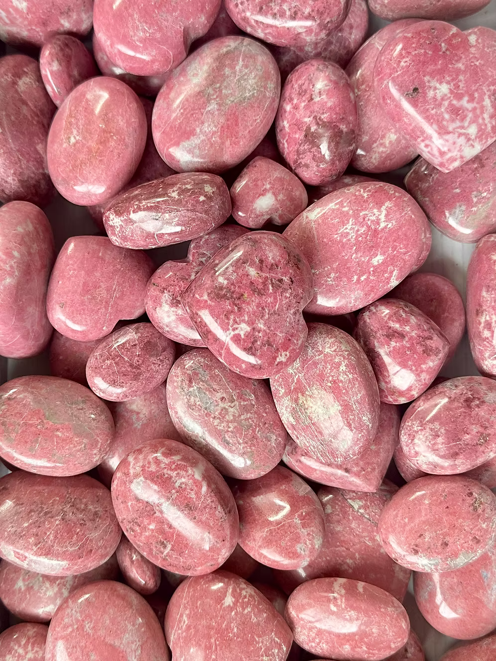 Pink Thulite Heart  (1KG)