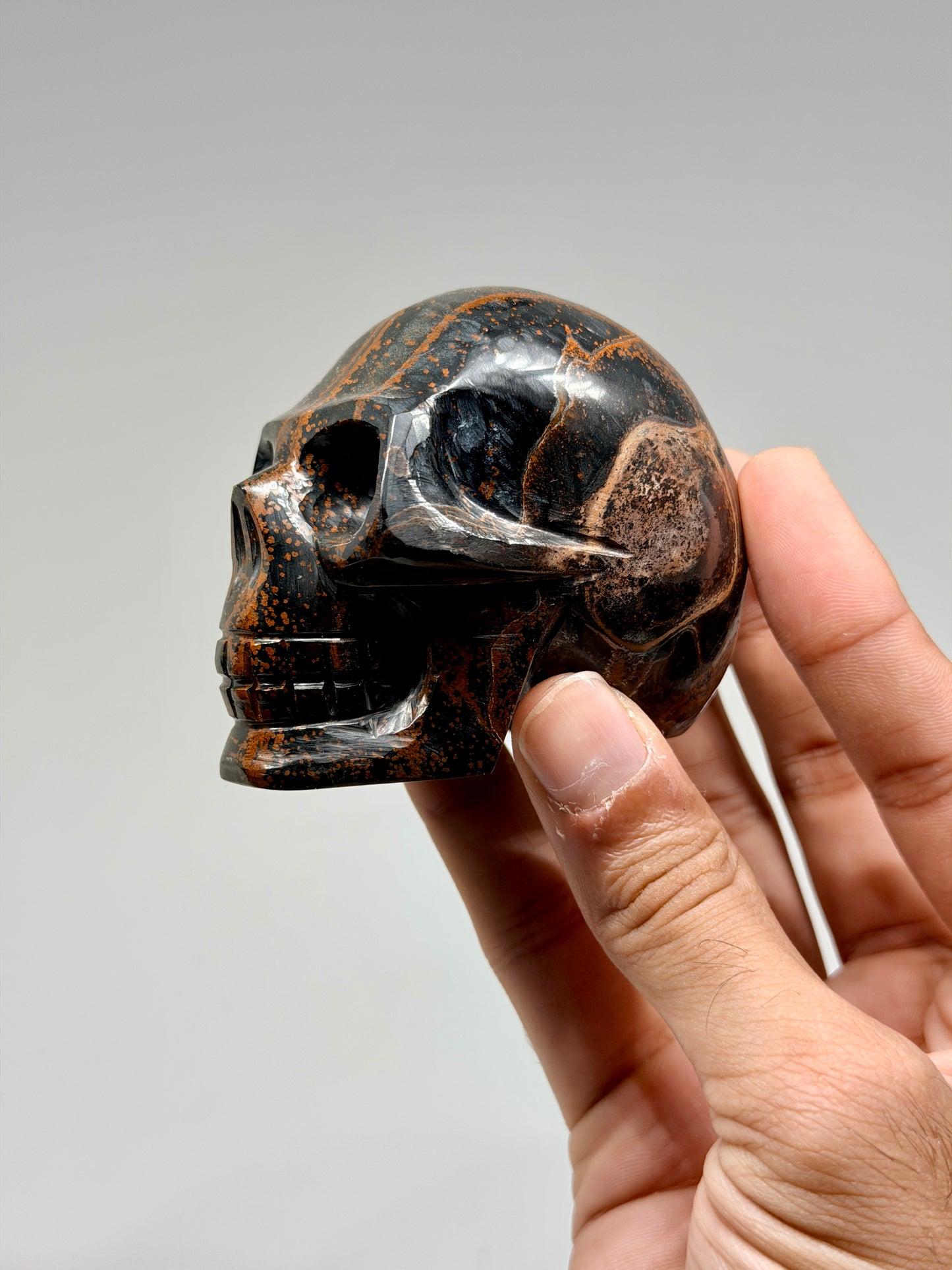 Blue Tiger Eye Skulls (1kg)