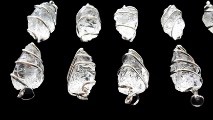 Crystal Wire Wrap Pendants image 0