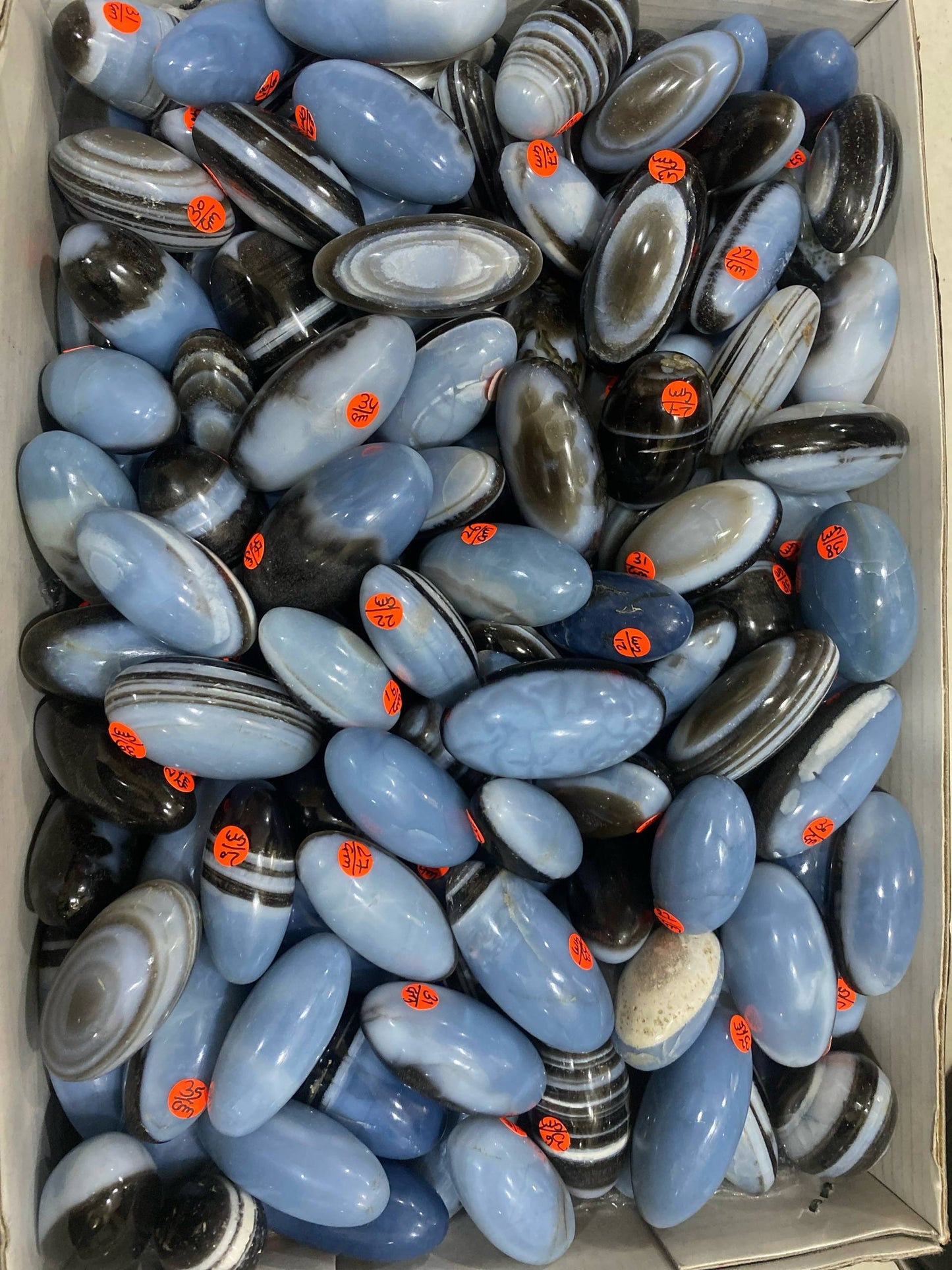 Blue Opal Shivligam Shivalingam - 5 kg 161 pcs