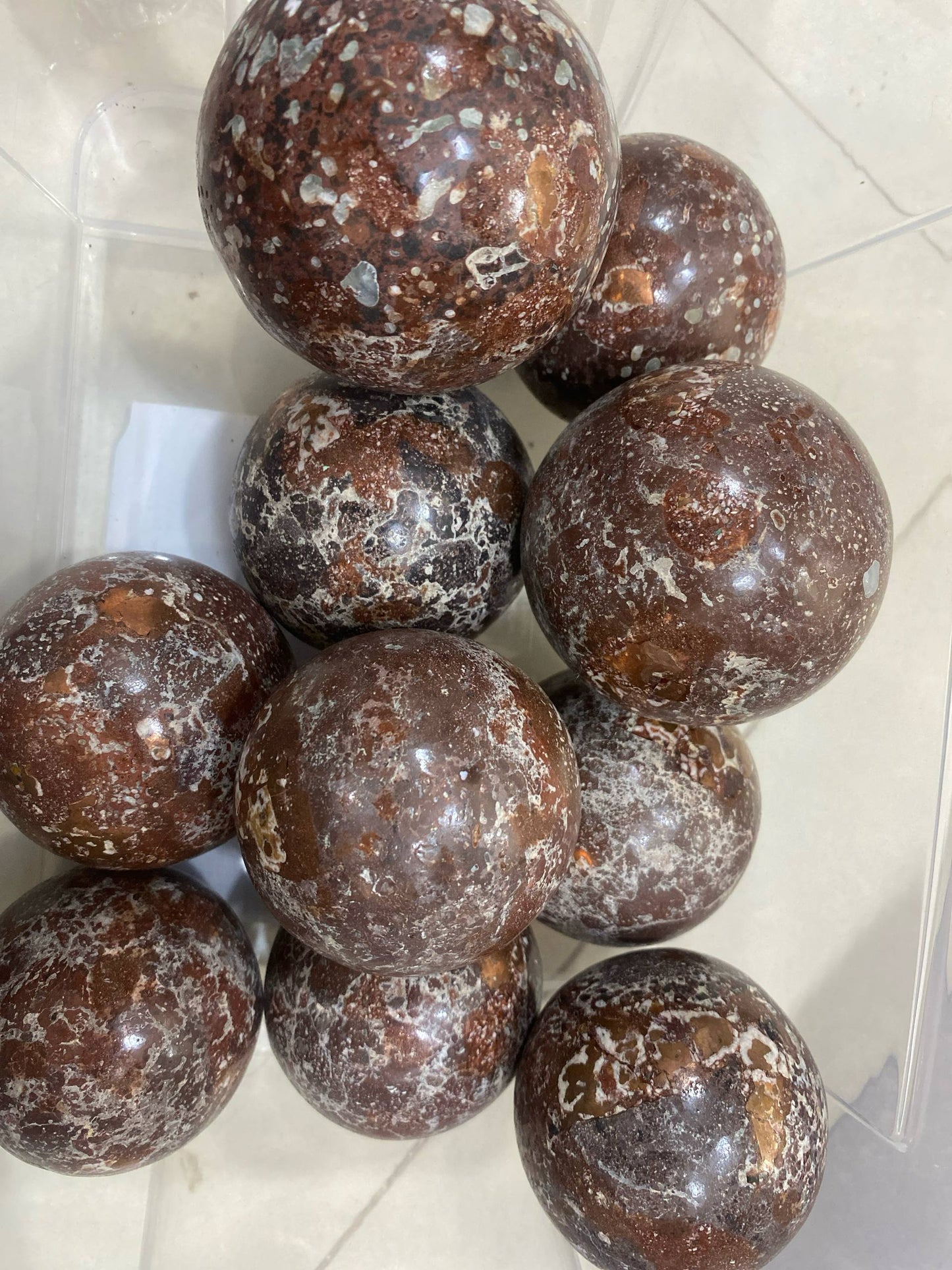 Copper Dolomite Sphere