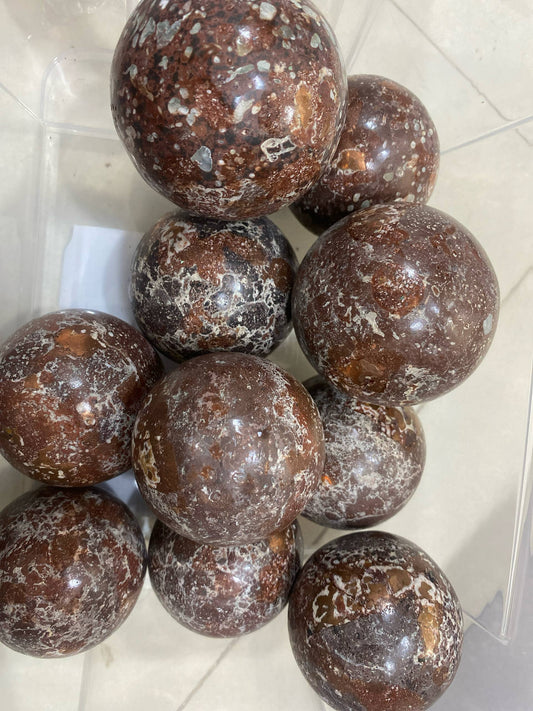 Copper Dolomite Sphere