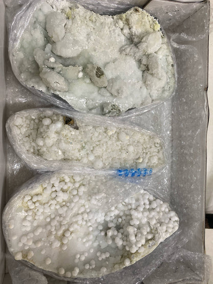 Gyrolite Mineral - 2.02 kg 3 pcs