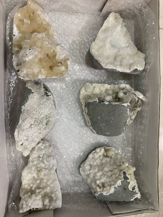 Gyrolite Mineral - 1.785 kg 6 pcs