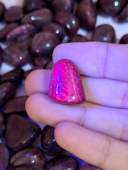Indian Ruby Tumbled Stones