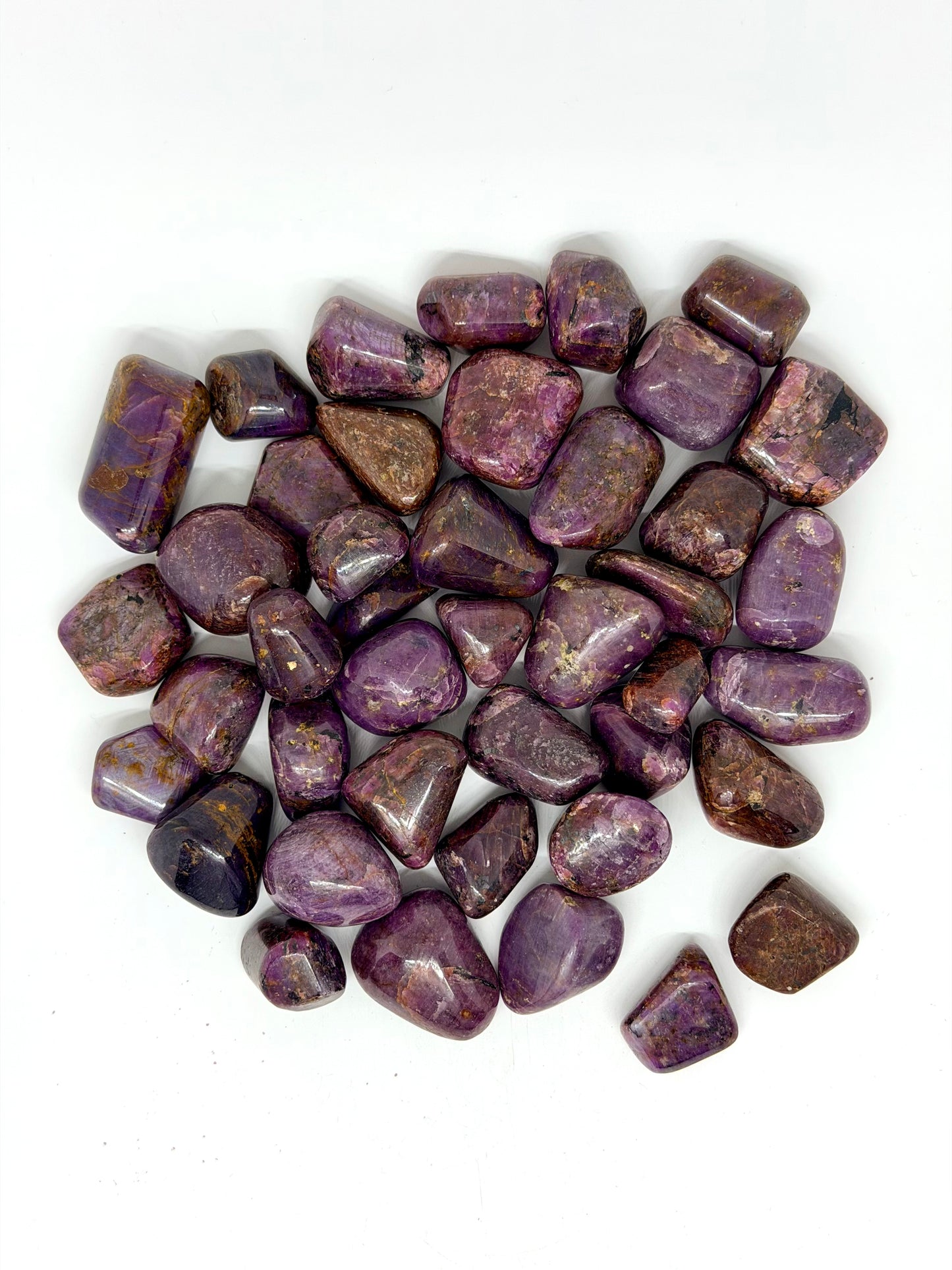 Indian Ruby Tumbled Stones