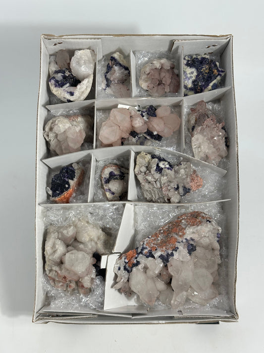 Fluorite on Quartz - #248