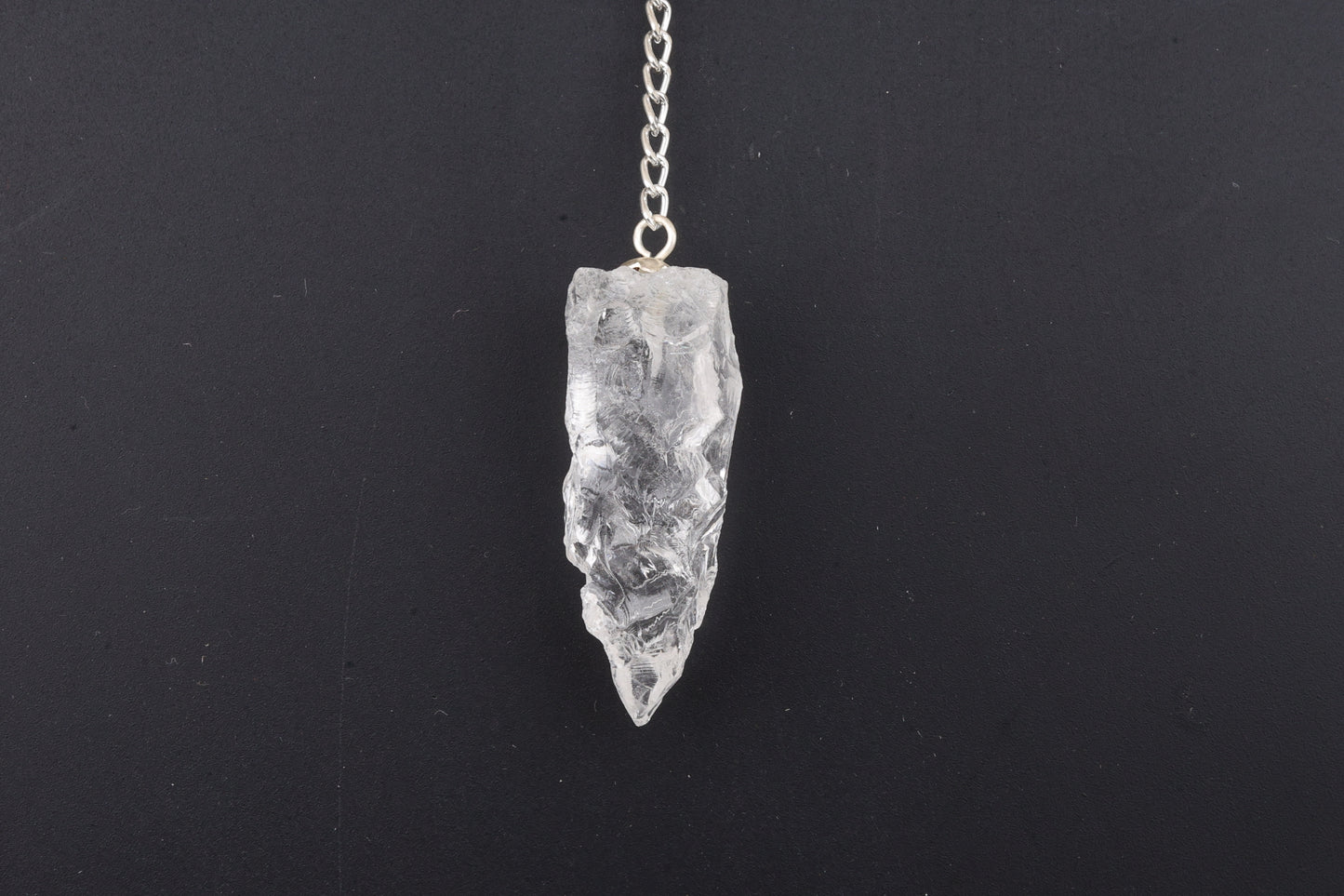 Clear Quartz Rough Pendulums