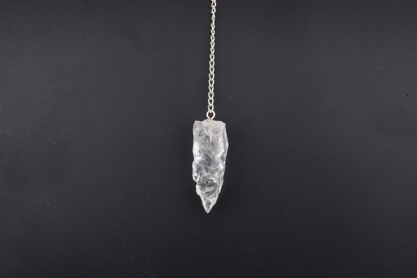 Clear Quartz Rough Pendulums