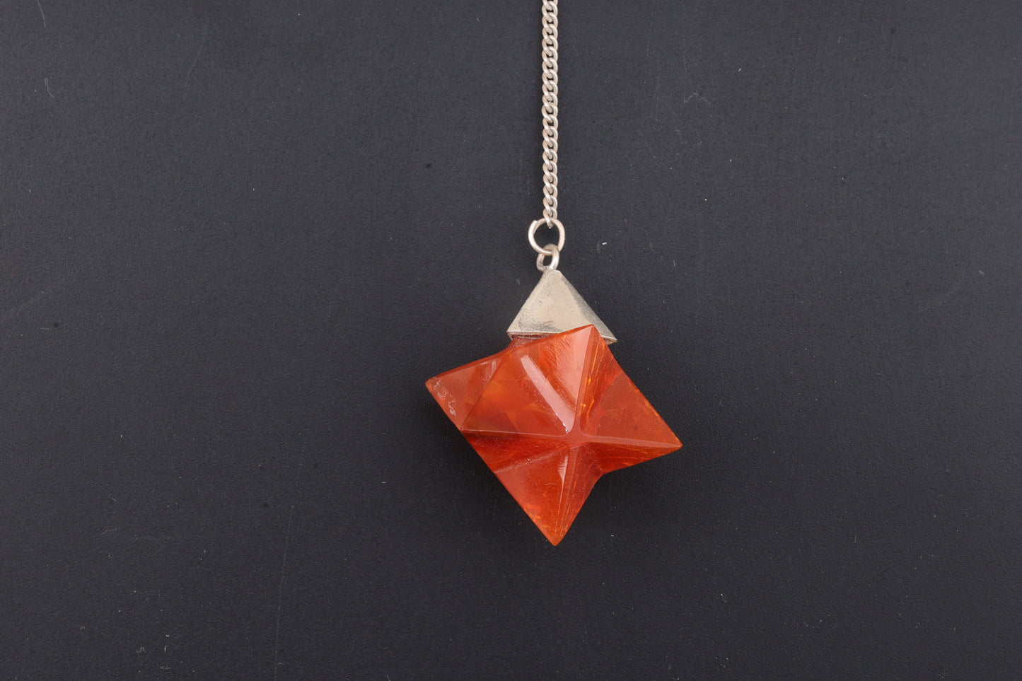 Carnelian Merkaba Pendants