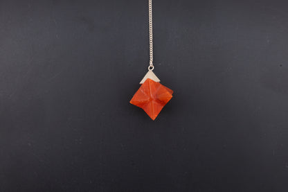 Carnelian Merkaba Pendants