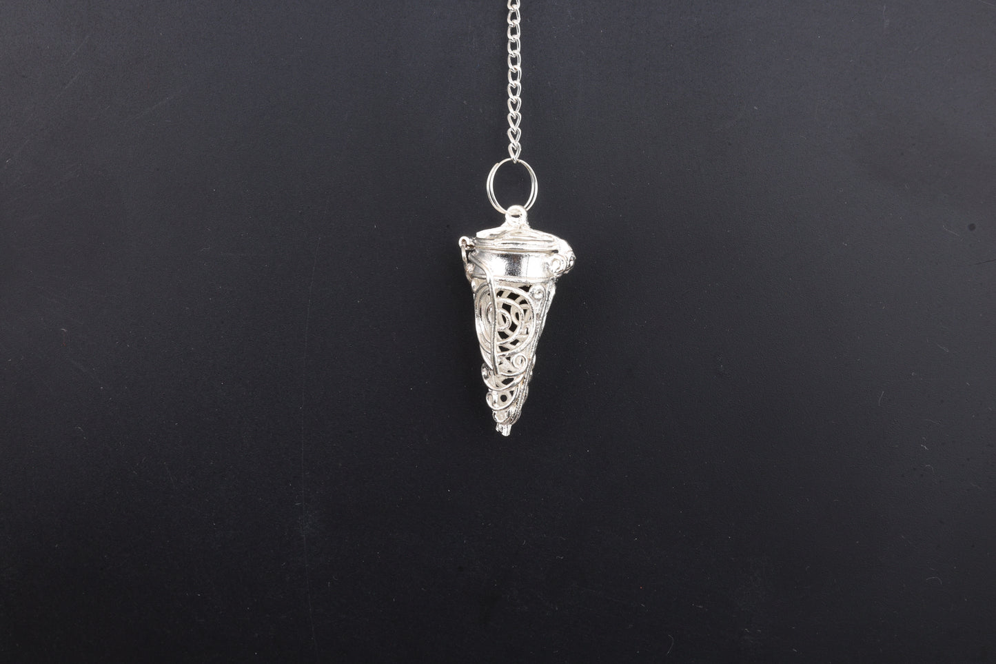 Silver Metal Cage Pendants