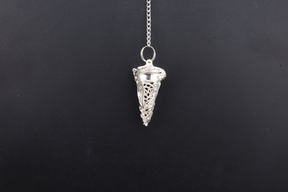 Silver Metal Cage Pendants