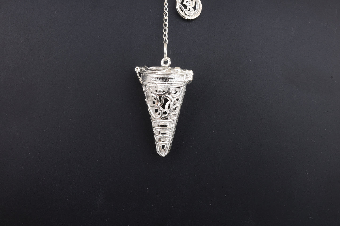 Silver Metal Cage Pendants