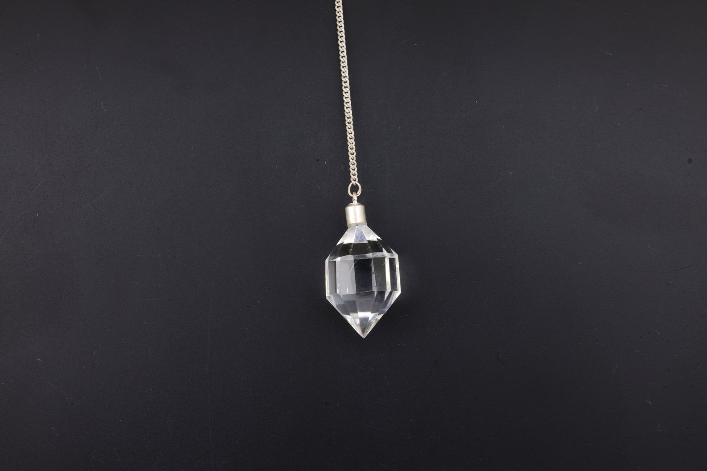 Clear Quartz Double Terminated Pendants