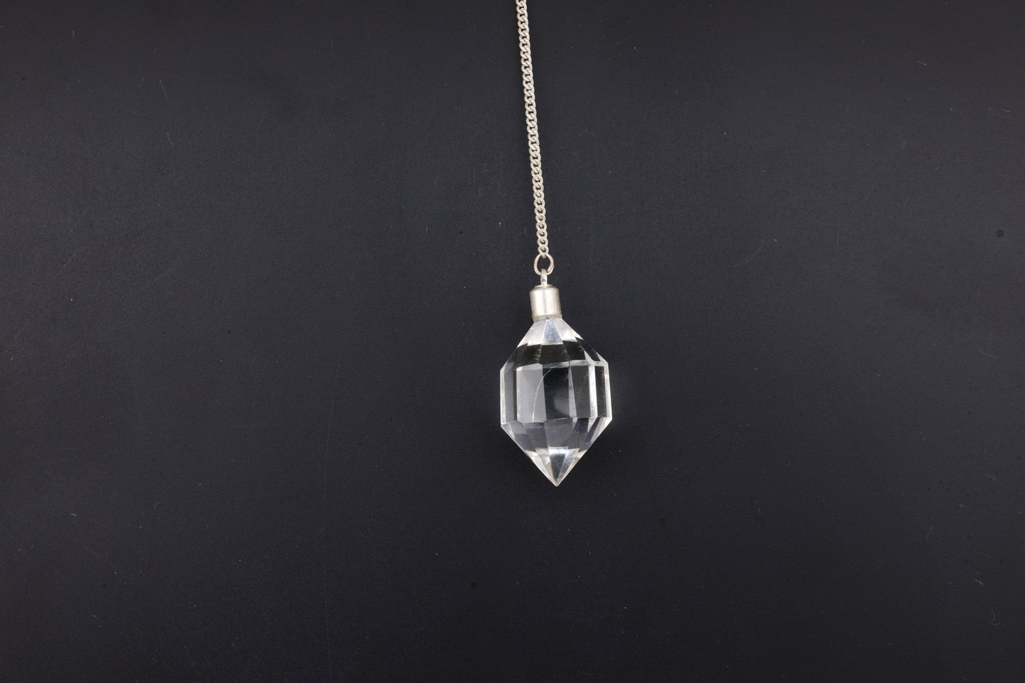 Clear Quartz Double Terminated Pendants