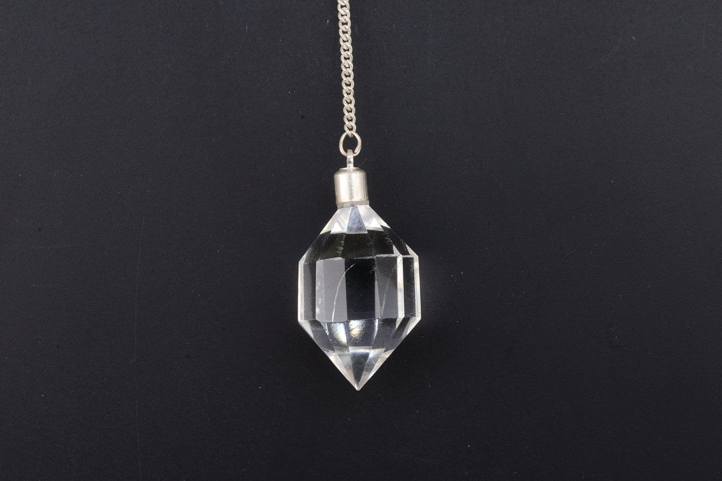 Clear Quartz Double Terminated Pendants