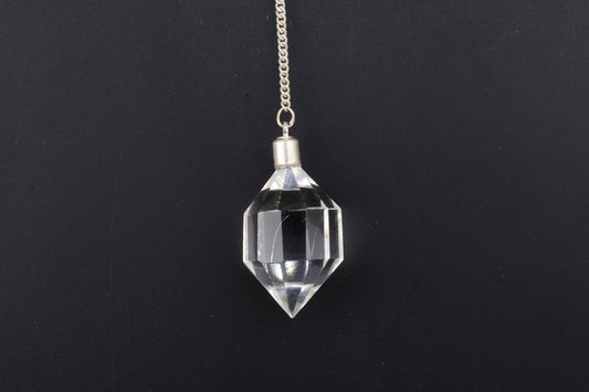 Clear Quartz Double Terminated Pendants