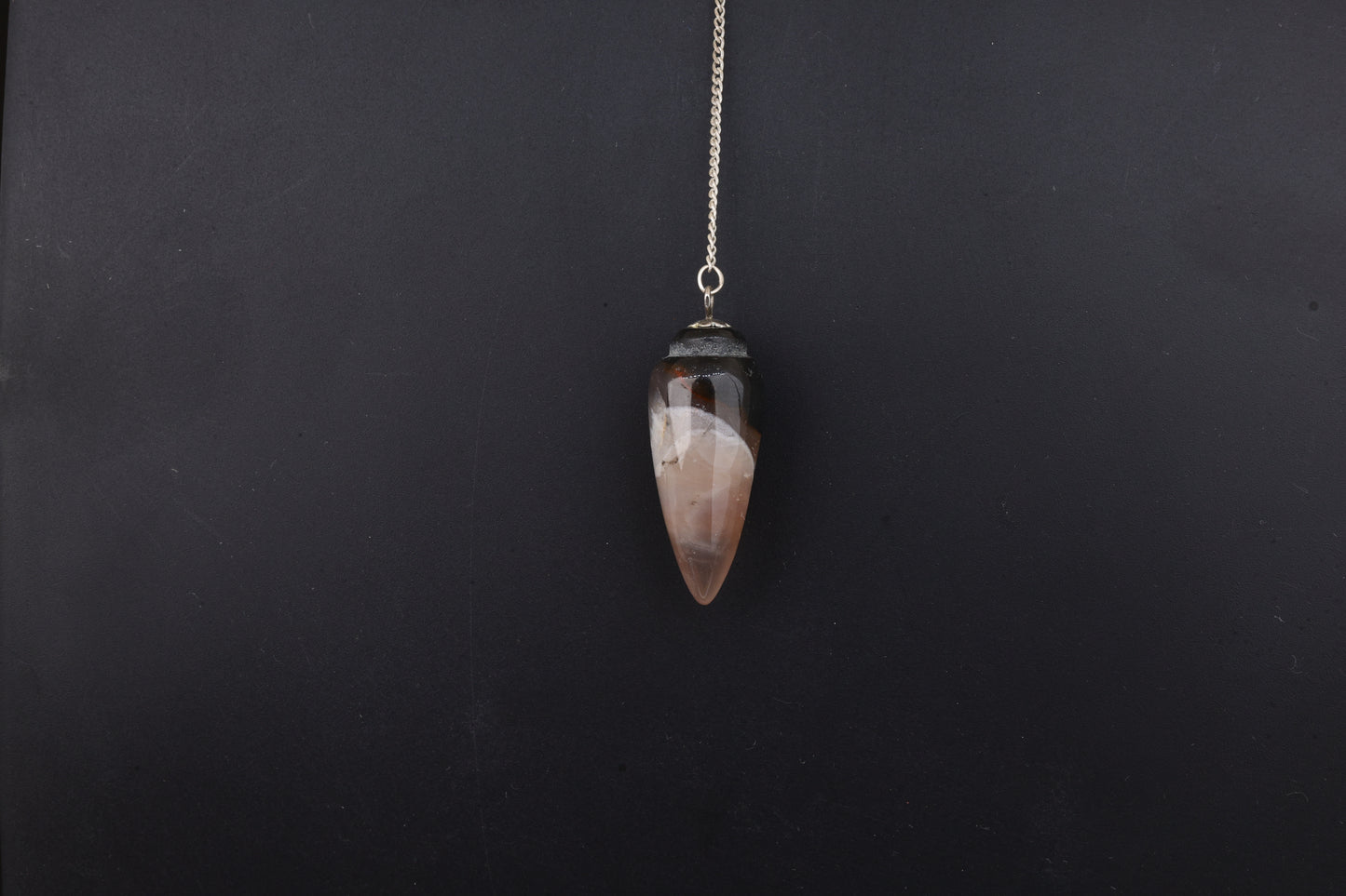 Agate Cone Shaped Pendlums