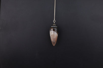 Agate Cone Shaped Pendlums