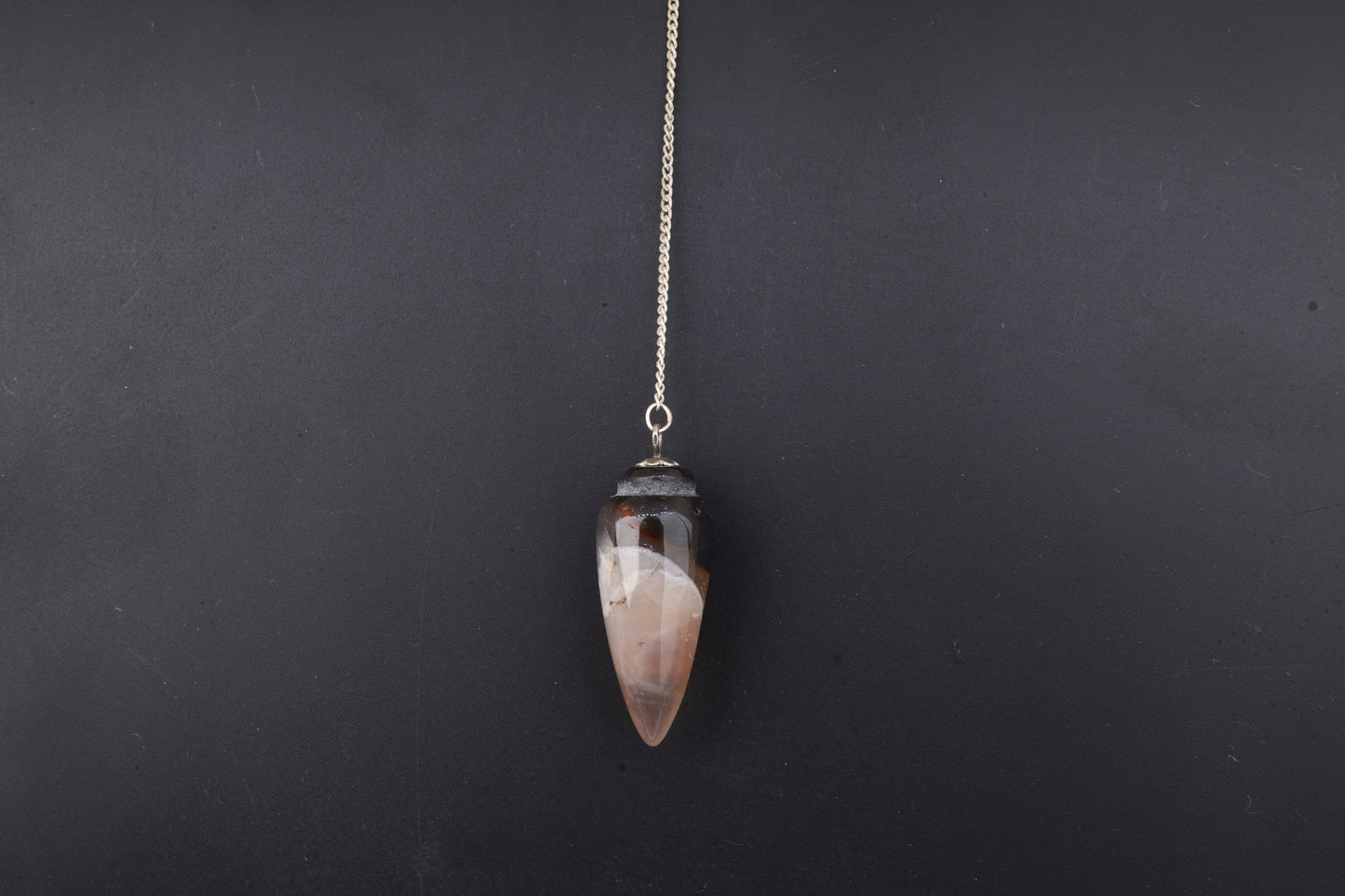 Agate Cone Shaped Pendlums