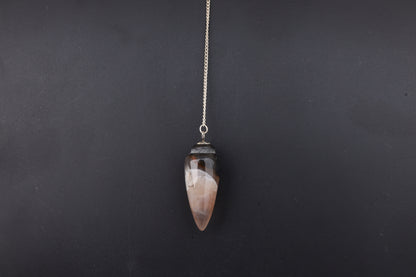 Agate Cone Shaped Pendlums