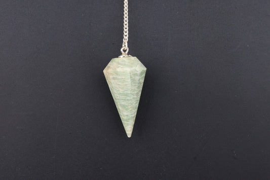 Aquamarine Faceted Pendants