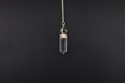 Clear Quartz Pendulums with Sphere