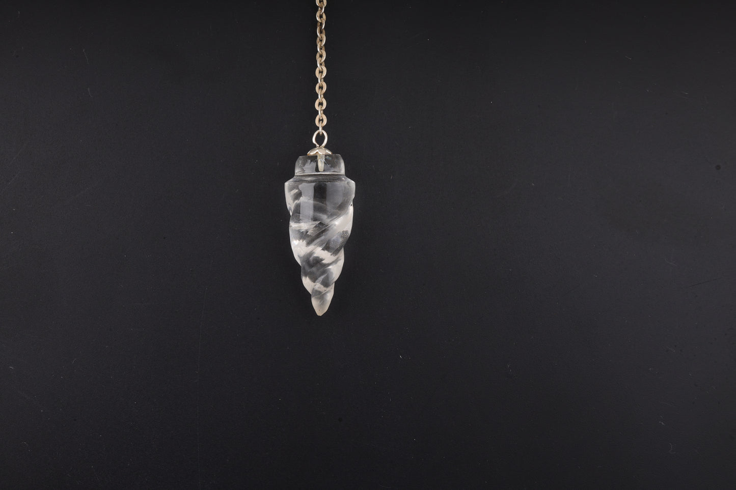 Clear Quartz Temple Pendulums
