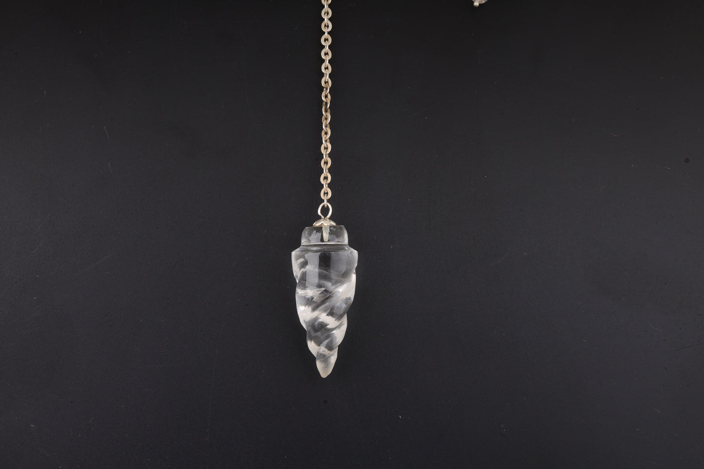 Clear Quartz Temple Pendulums