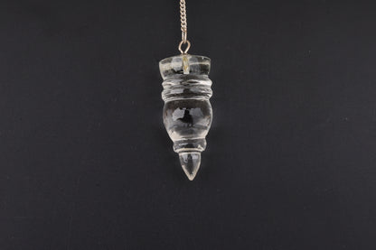 Clear Quartz Temple Pendulums 2