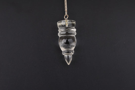 Clear Quartz Temple Pendulums 2
