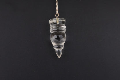Clear Quartz Temple Pendulums 2