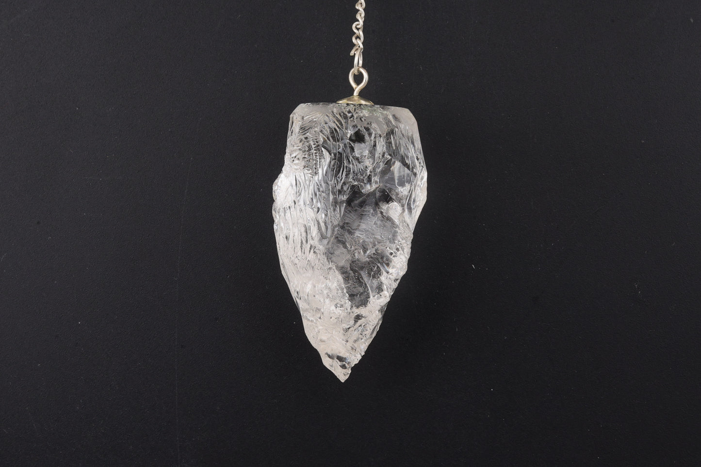 Clear Quartz Rough Pendulums