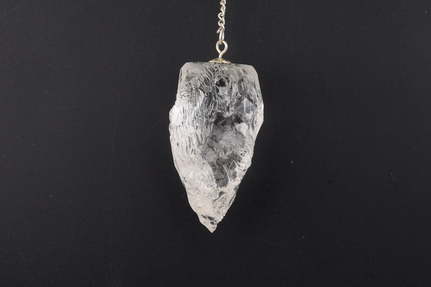 Clear Quartz Rough Pendulums