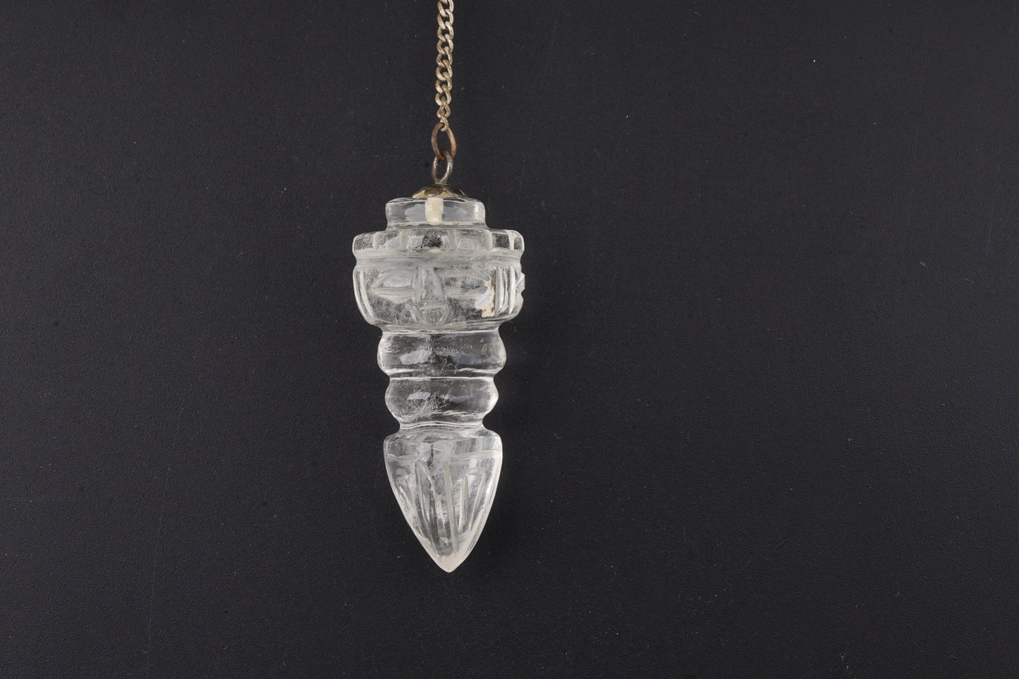 Clear Quartz Tibet Dorje Pendulums 1