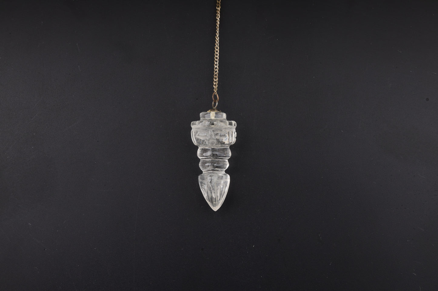 Clear Quartz Tibet Dorje Pendulums 1