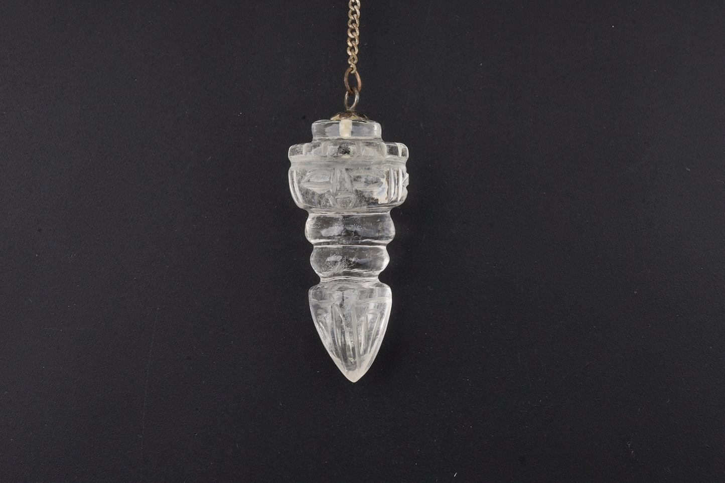 Clear Quartz Tibet Dorje Pendulums 1
