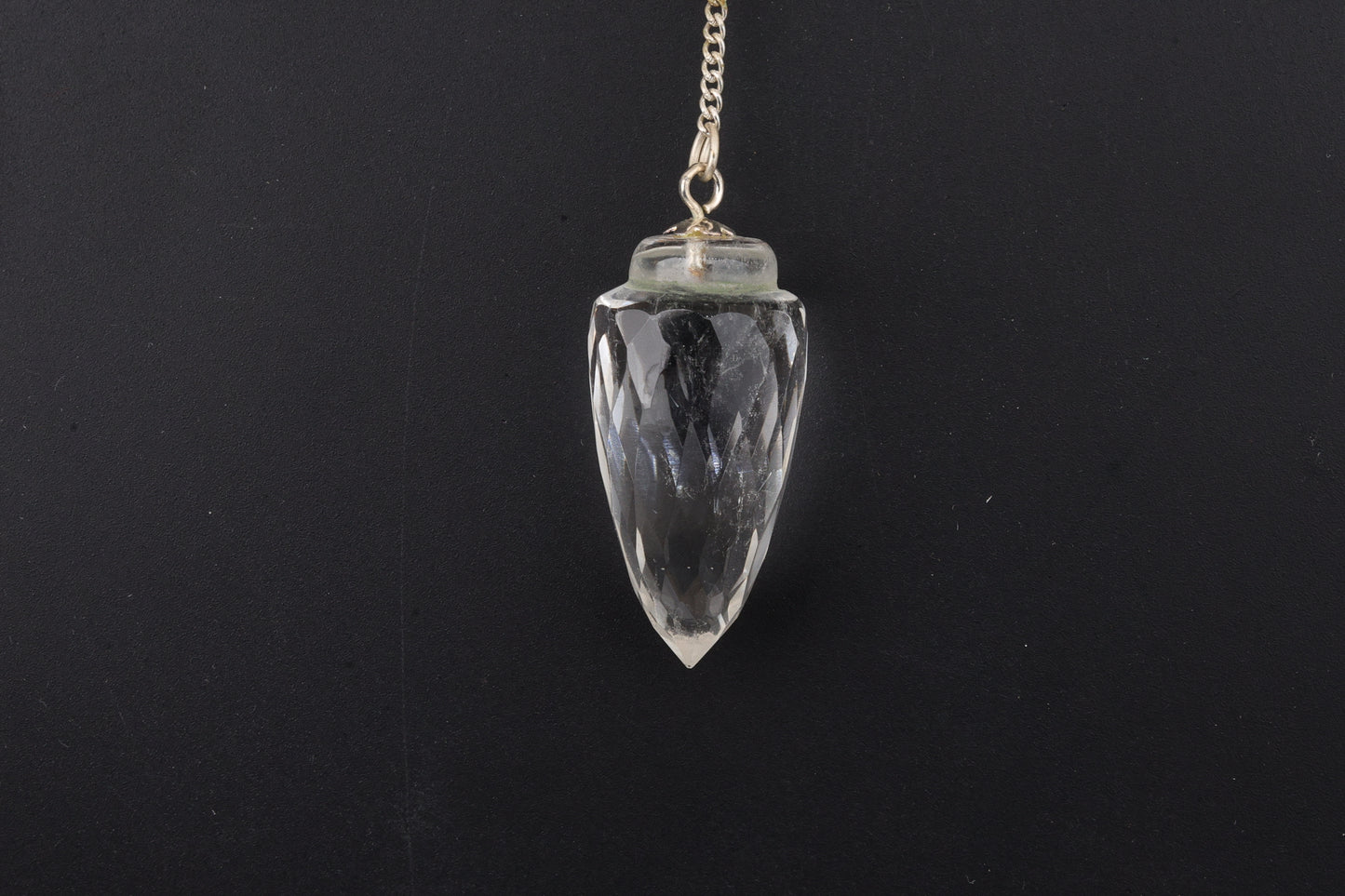 Clear Quartz Faceted Arrow Shape Pendants