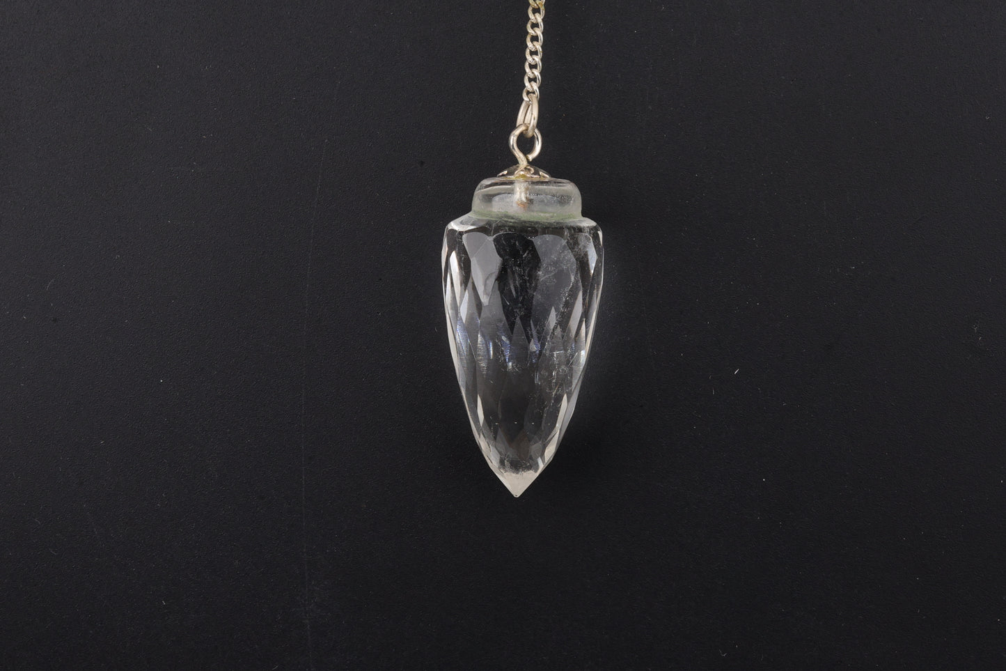 Clear Quartz Faceted Arrow Shape Pendants