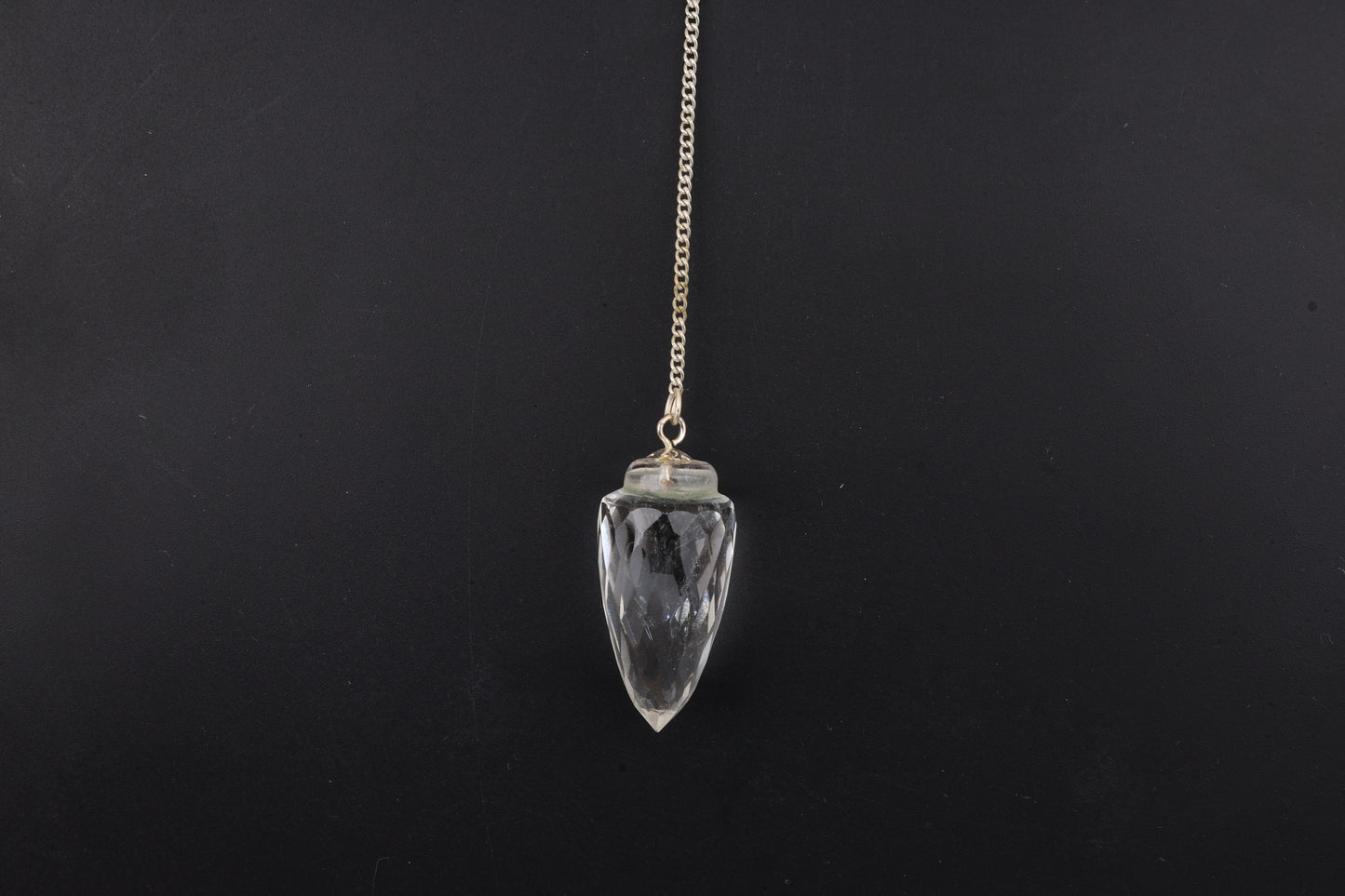 Clear Quartz Faceted Arrow Shape Pendants