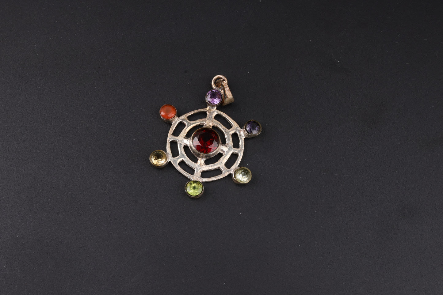 7 Chakra Gemstone Pendants 6