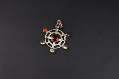 7 Chakra Gemstone Pendants 6