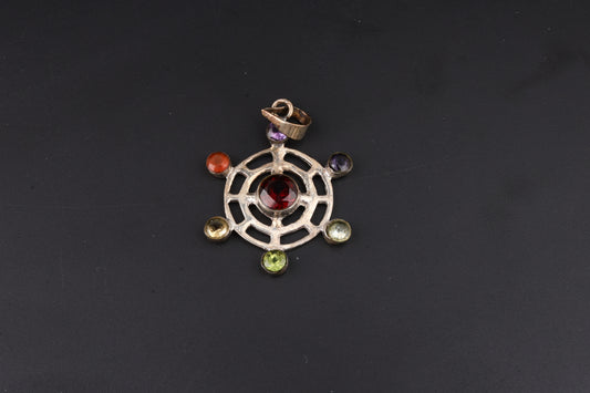 7 Chakra Gemstone Pendants 6
