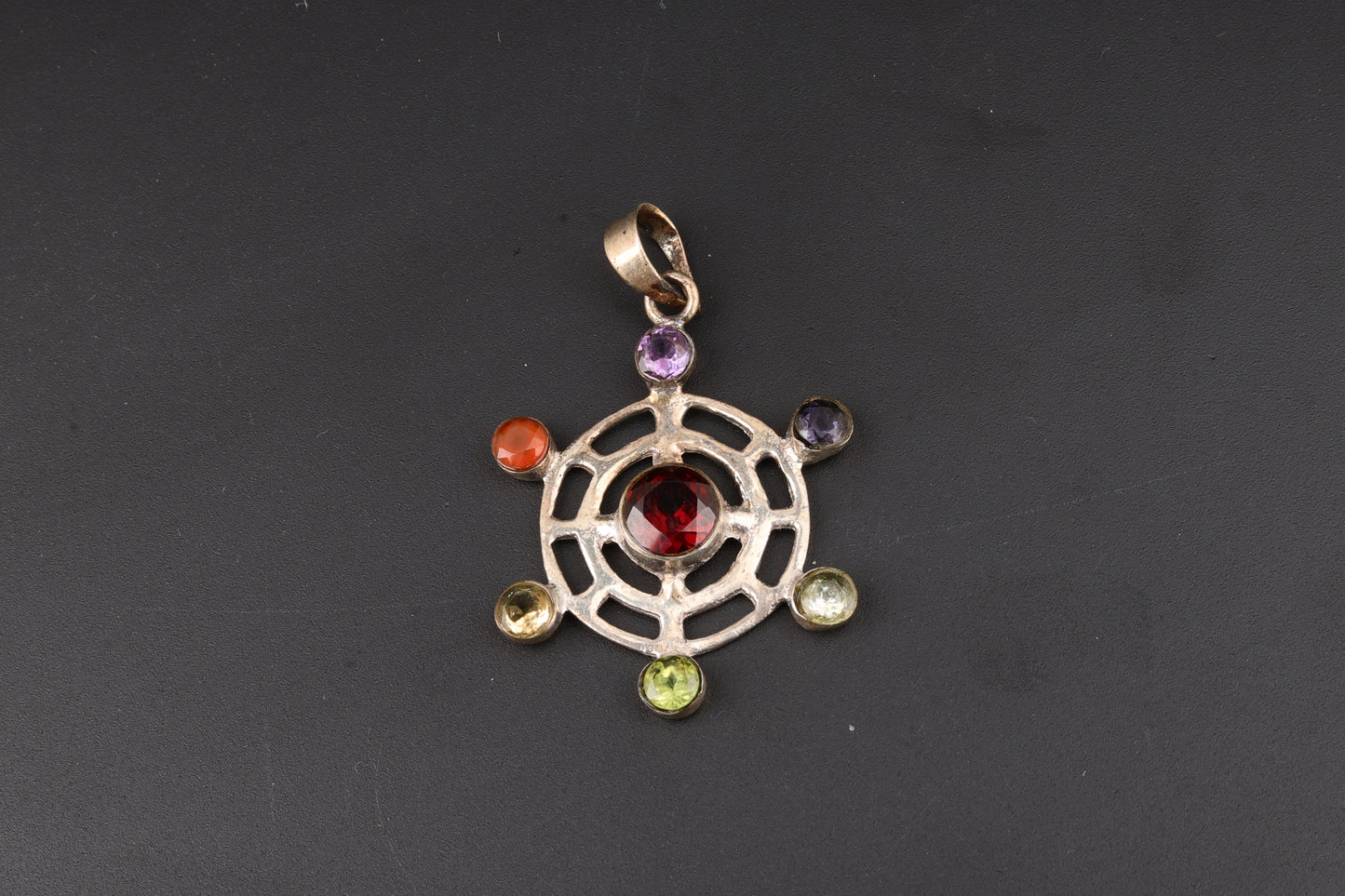 7 Chakra Gemstone Pendants 6