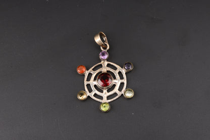 7 Chakra Gemstone Pendants 6