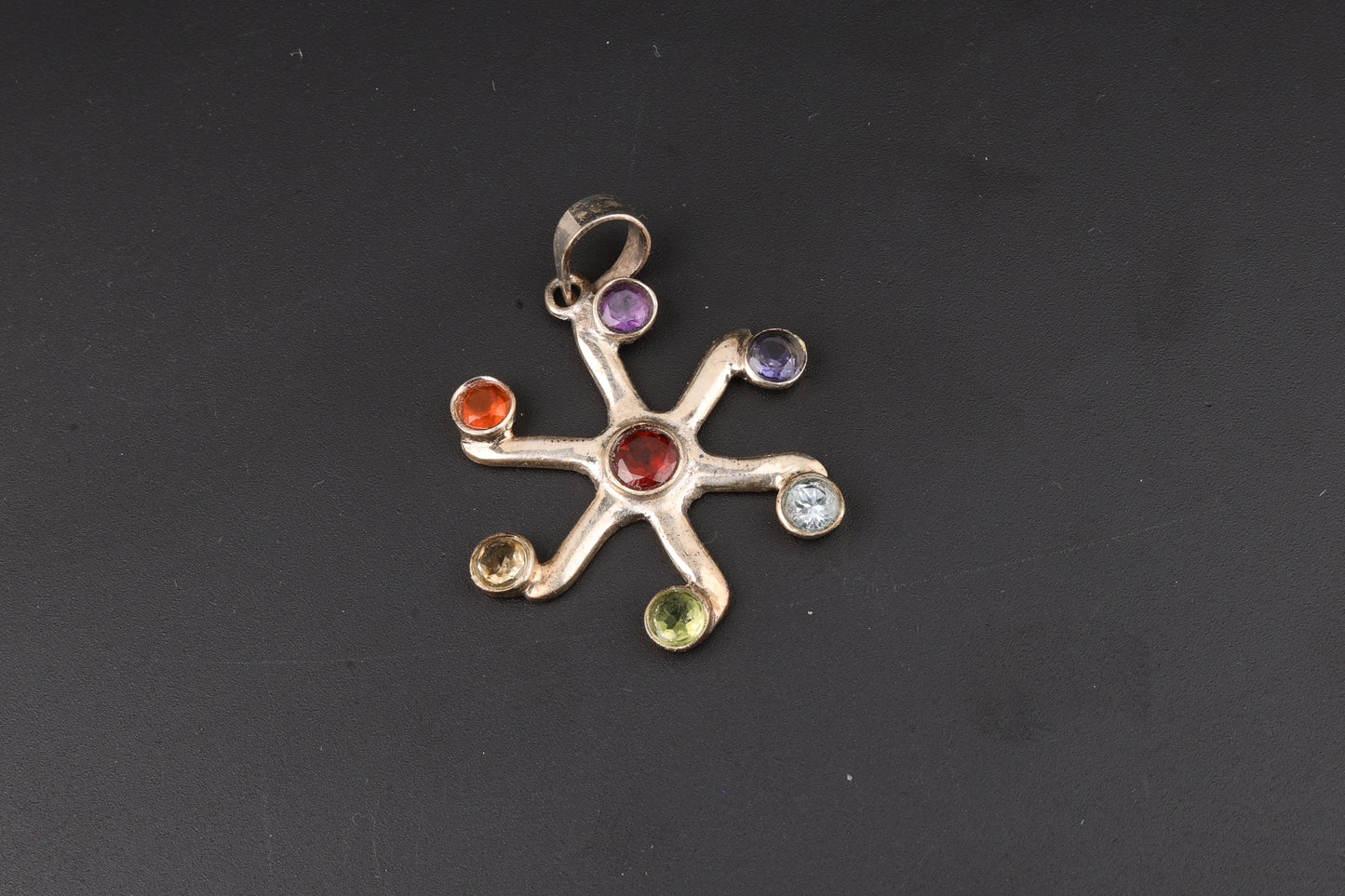 7 Chakra Gemstone Pendants 1