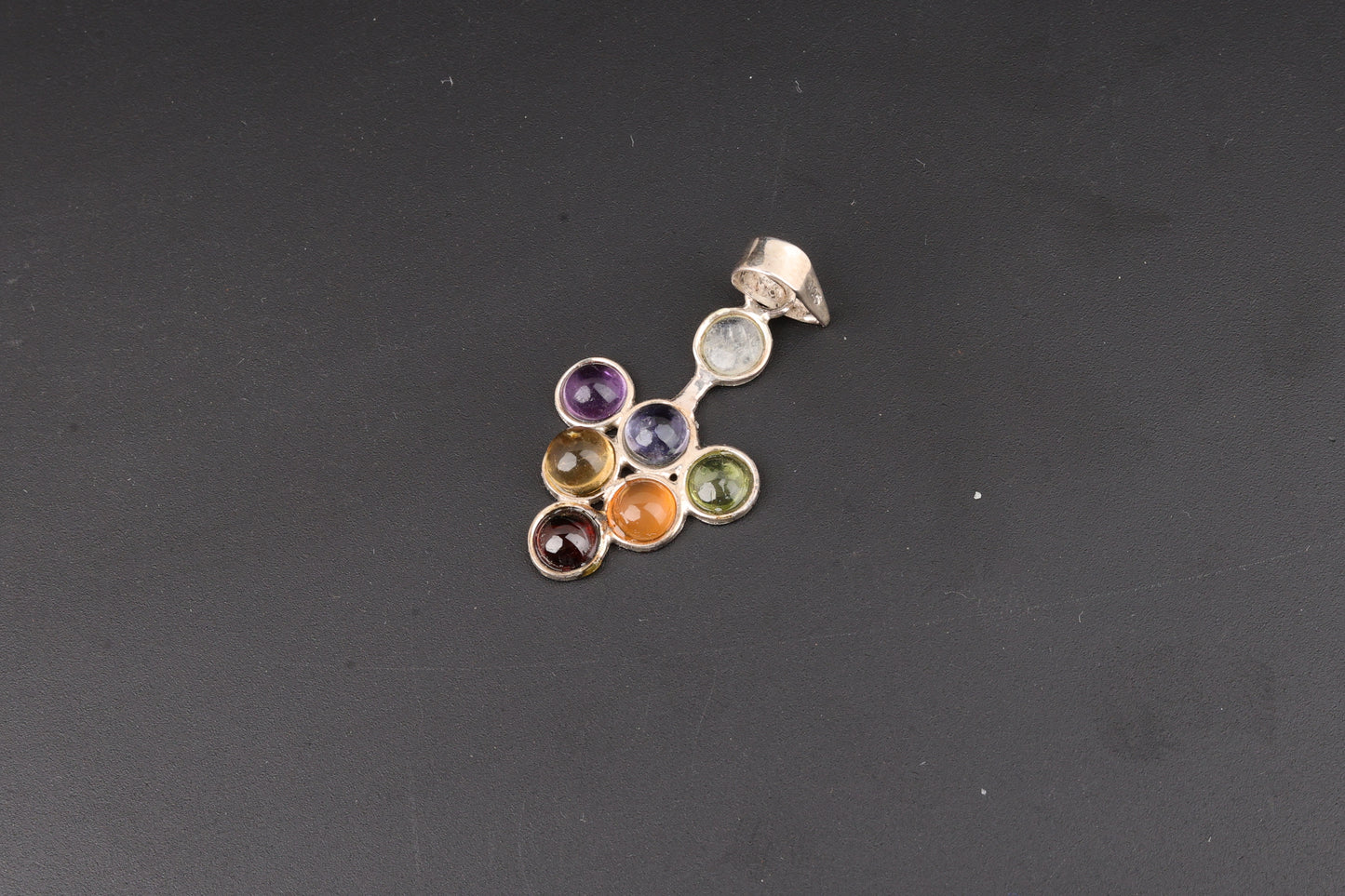 7 Chakra Gemstone Pendants 7